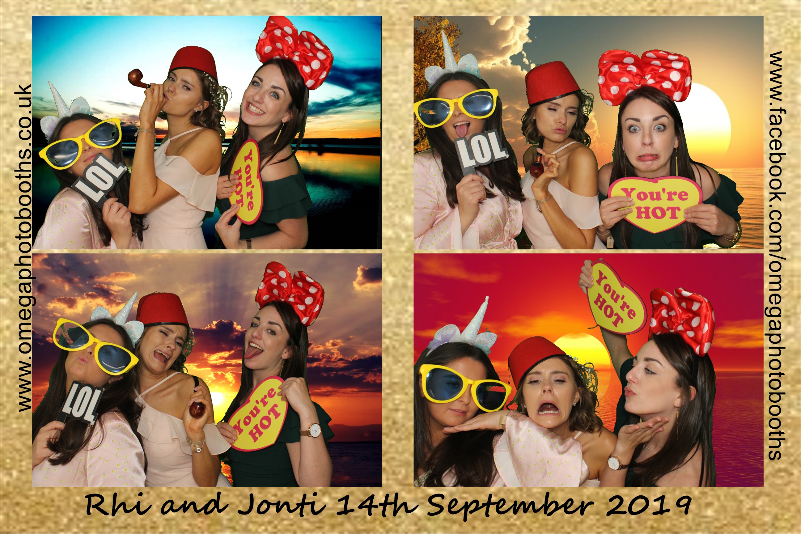 Rhian & Jonathan | View more photos from the event at gallery.omegaphotobooths.co.uk/u/Omega-Photobooths/Rhian-Jonathan